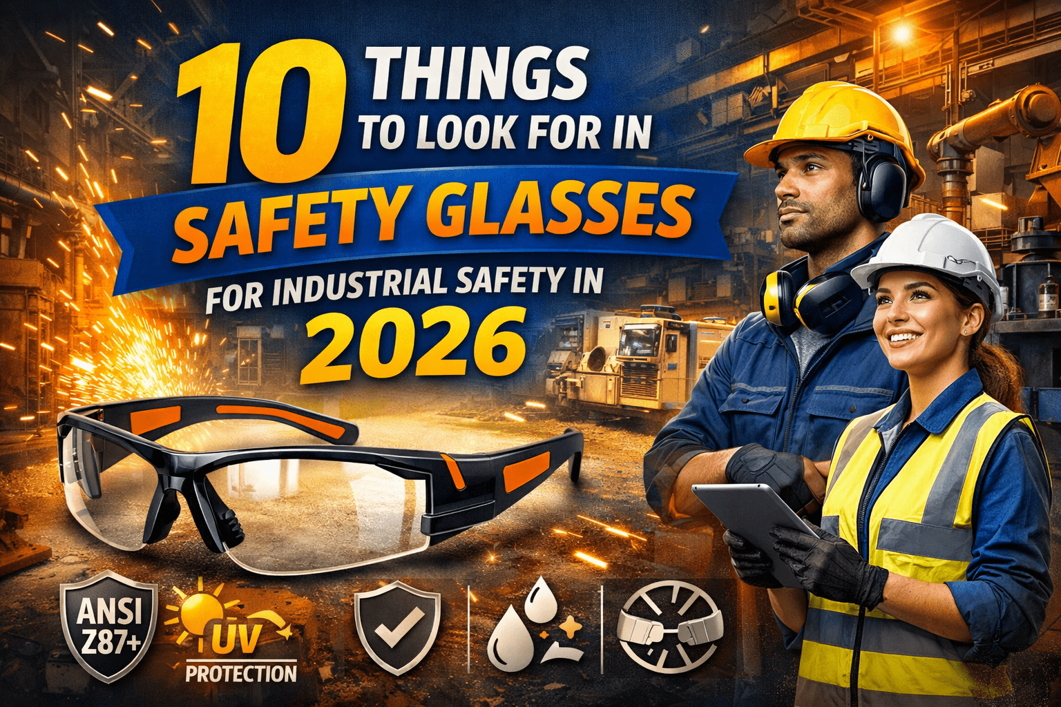 10 Key Features to Look for in Industrial Safety Glasses in 2026