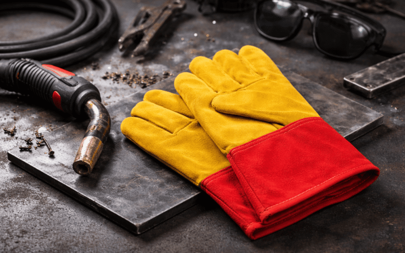 MIG Welding Gloves for High-Heat Protection