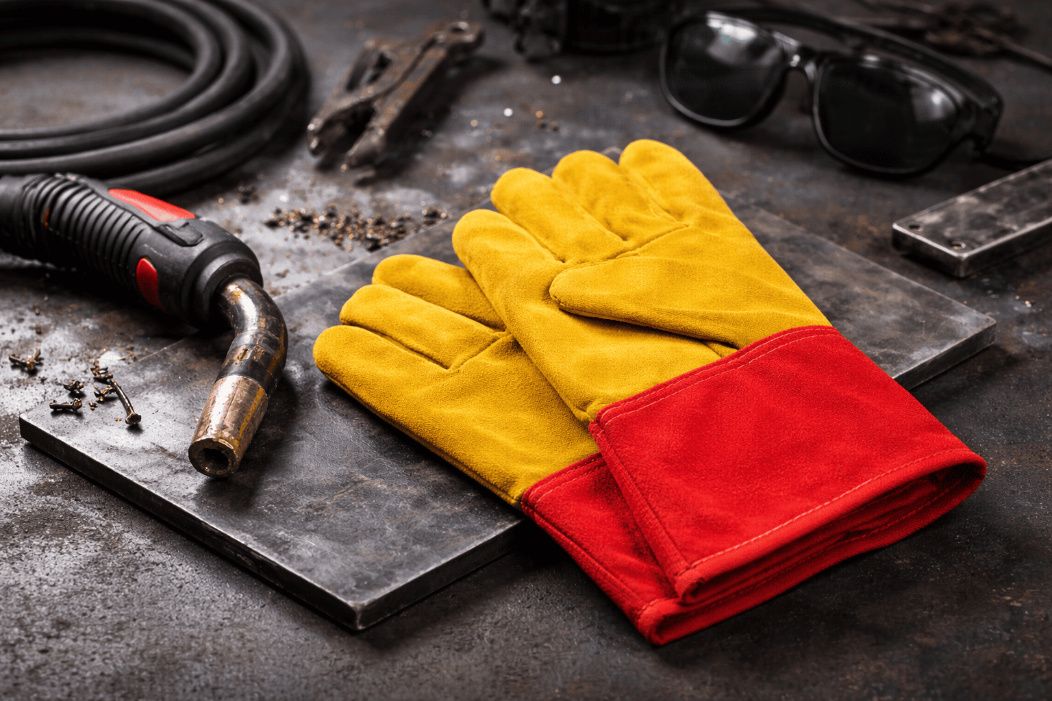 MIG Welding Gloves for High-Heat Protection