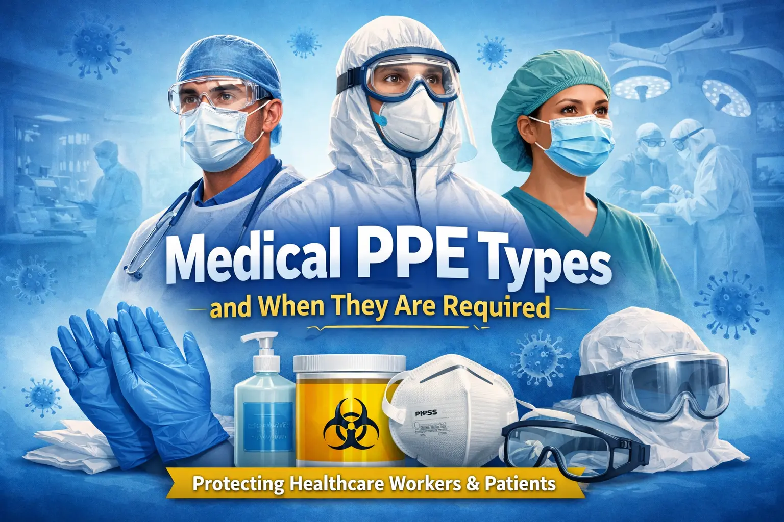 Medical PPE Types and When They Are Required