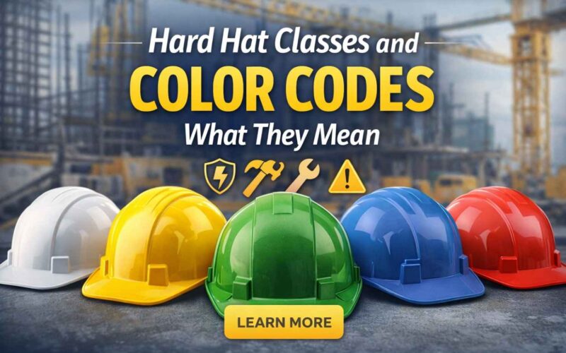 Hard Hat Classes and Color Codes: What They Mean