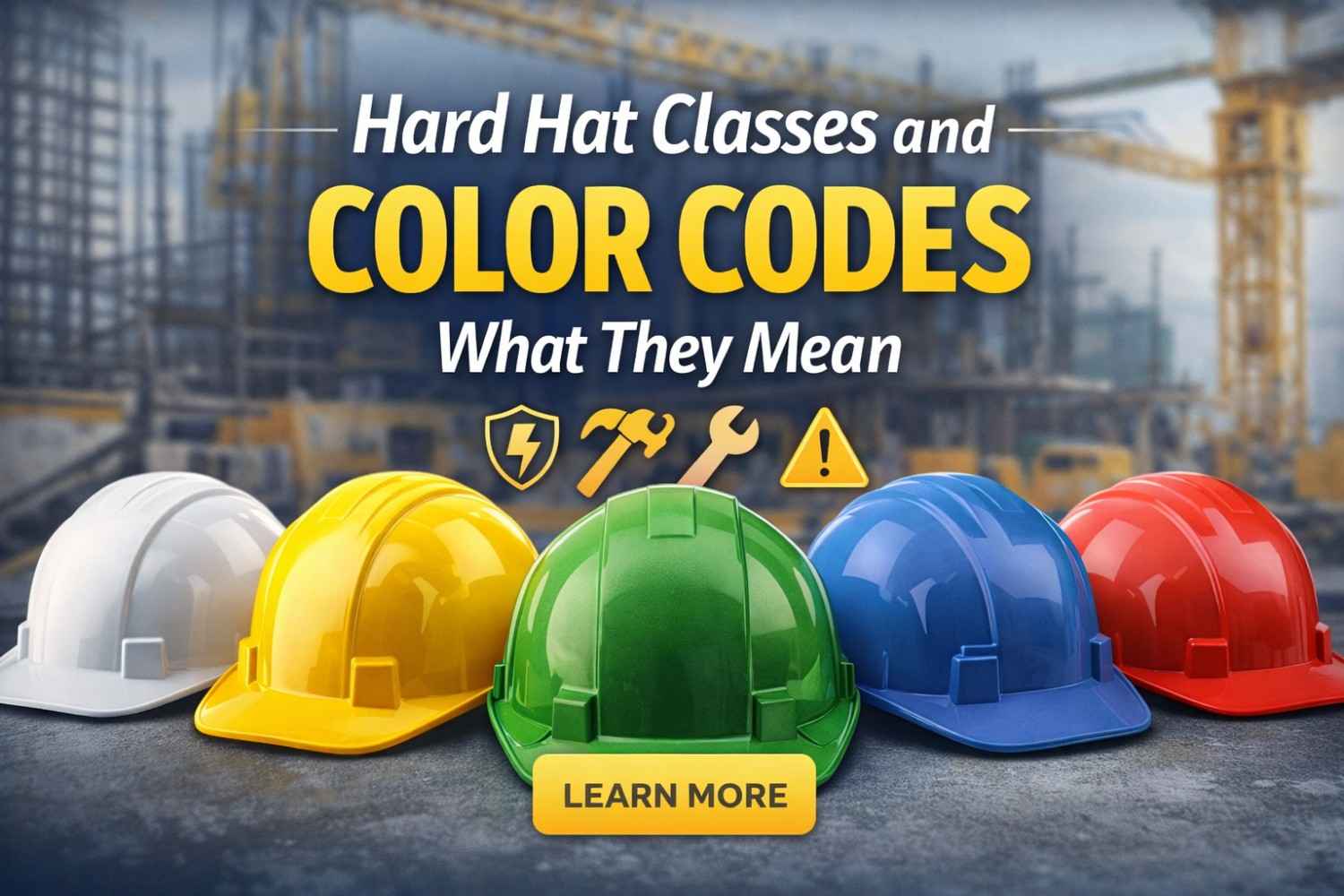 Hard Hat Classes and Color Codes: What They Mean