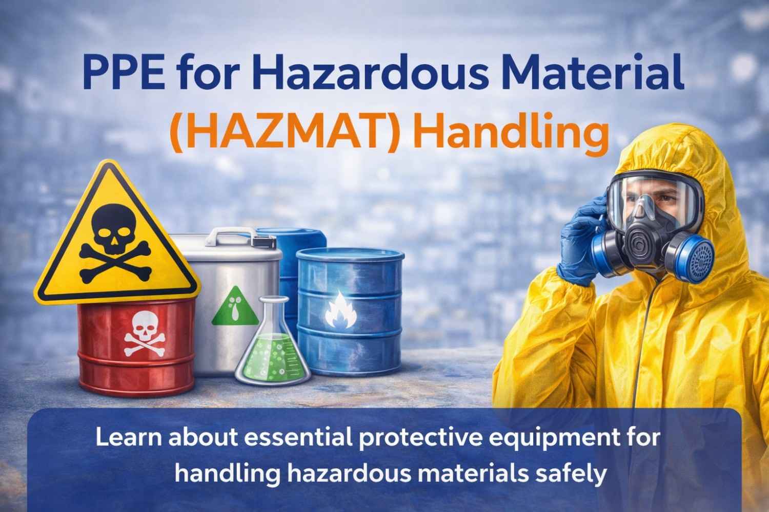 PPE for Hazardous Material (HAZMAT) Handling