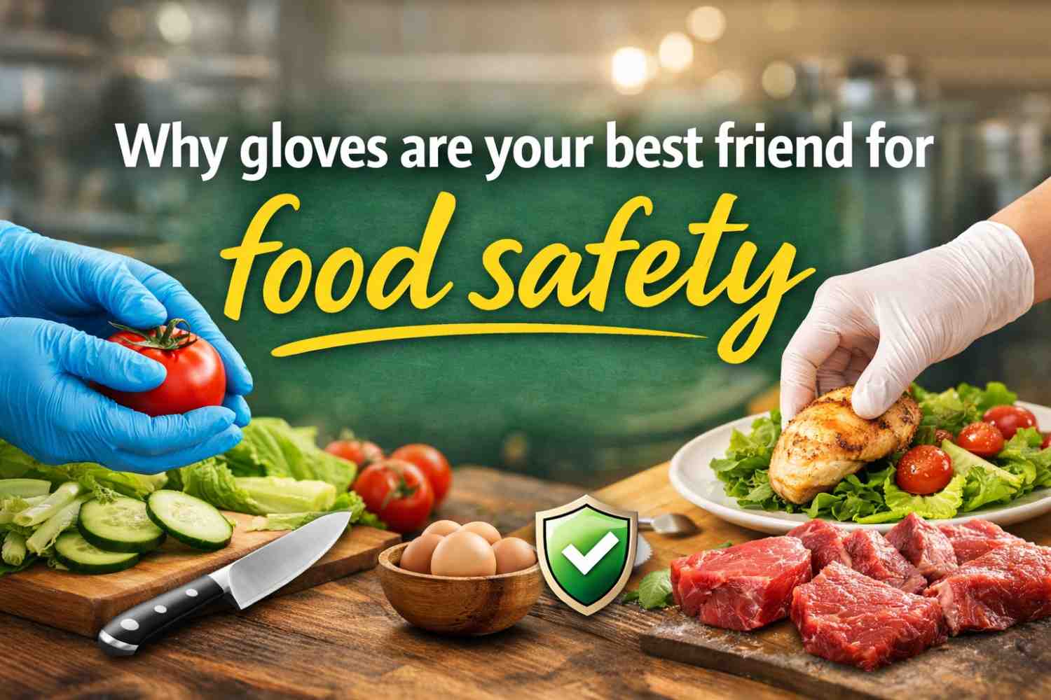Why Gloves Are Your Best Friend for Food Safety?