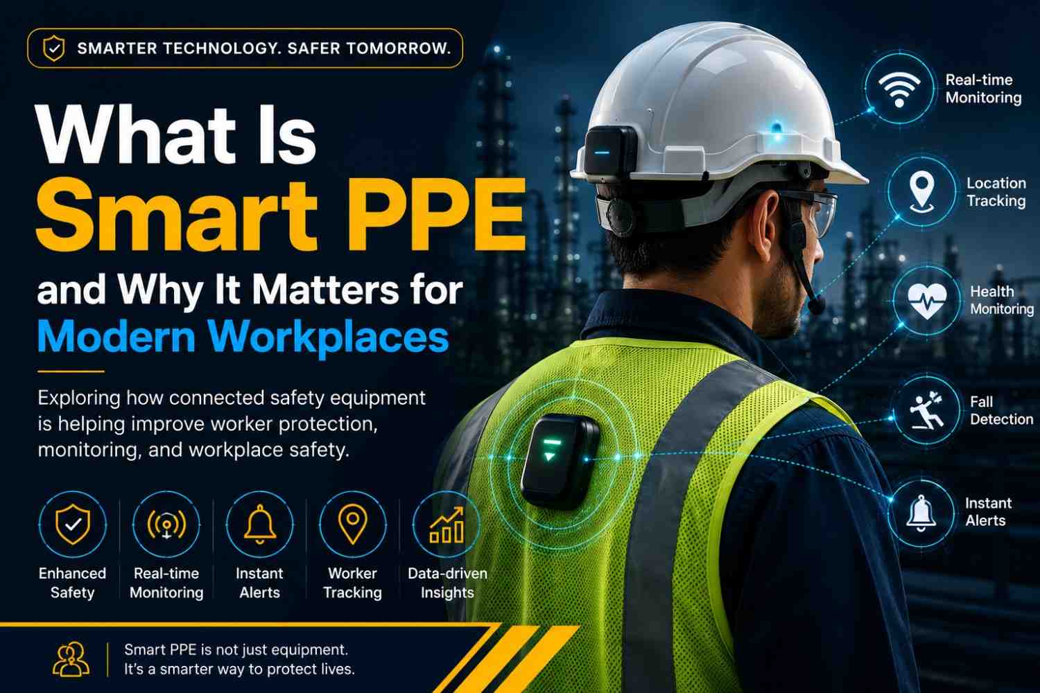 What Is Smart PPE and Why It Matters for Modern Workplaces
