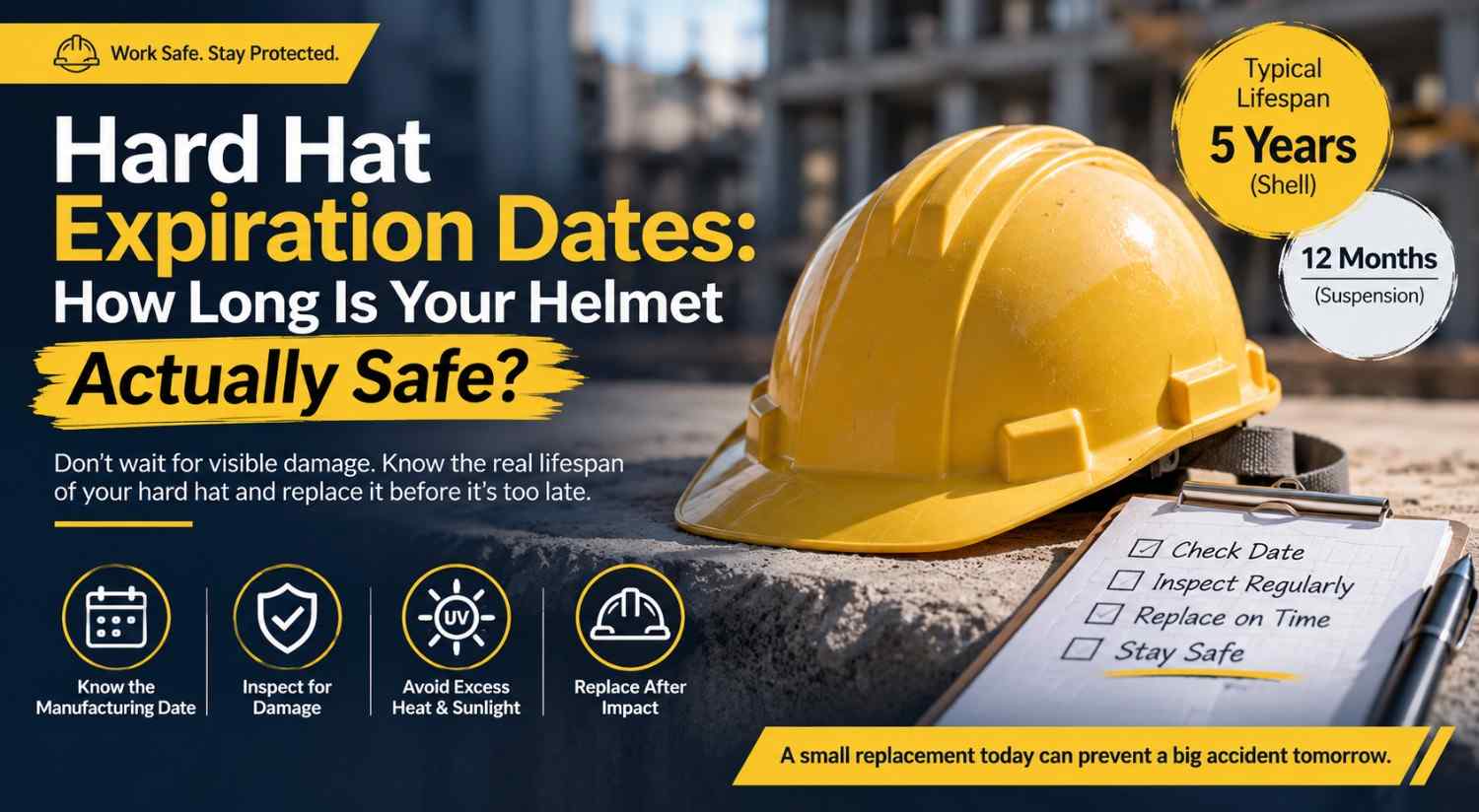 Hard Hat Expiration Dates: How Long Is Your Helmet Actually Safe?