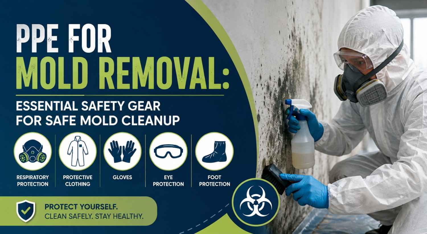 PPE for Mold Removal: Essential Safety Gear for Safe Mold Cleanup