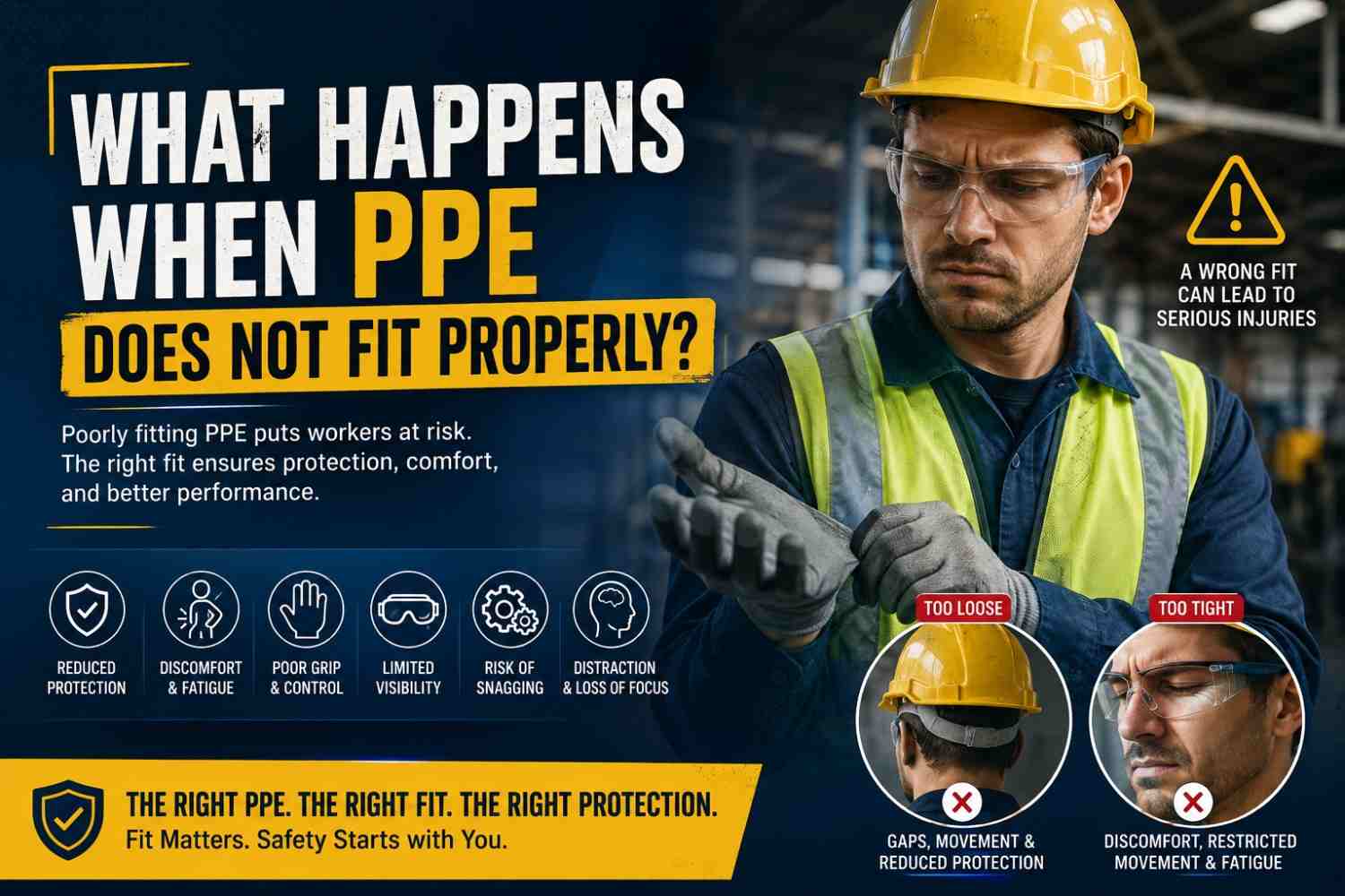 What Happens When PPE Does Not Fit Properly?